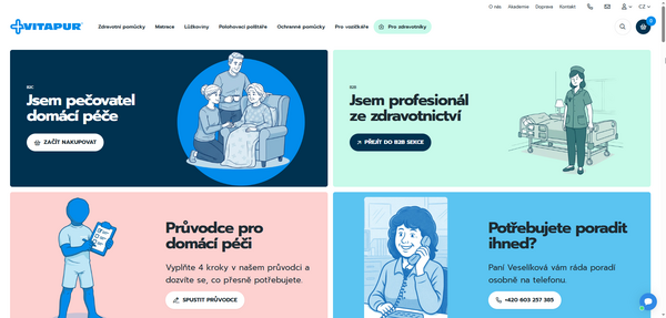 Antidekubitní matrace VITAPUR